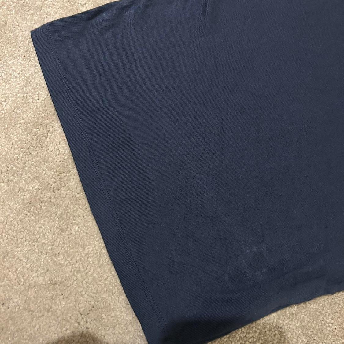 NAVY BLUE ZARA CROPPED TSHIRT - Image 2