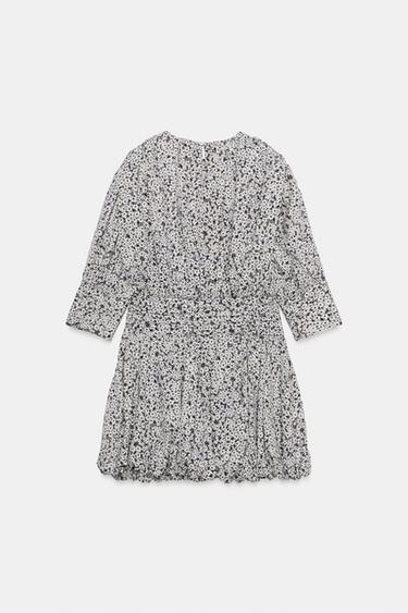 ZW COLLECTION PRINTED MINI DRESS - Multicoloured by Zara - Image 4