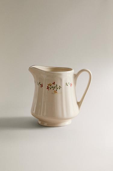 LEITEIRA PORCELANA FLORAL - Creme da Zara - Imagem 0