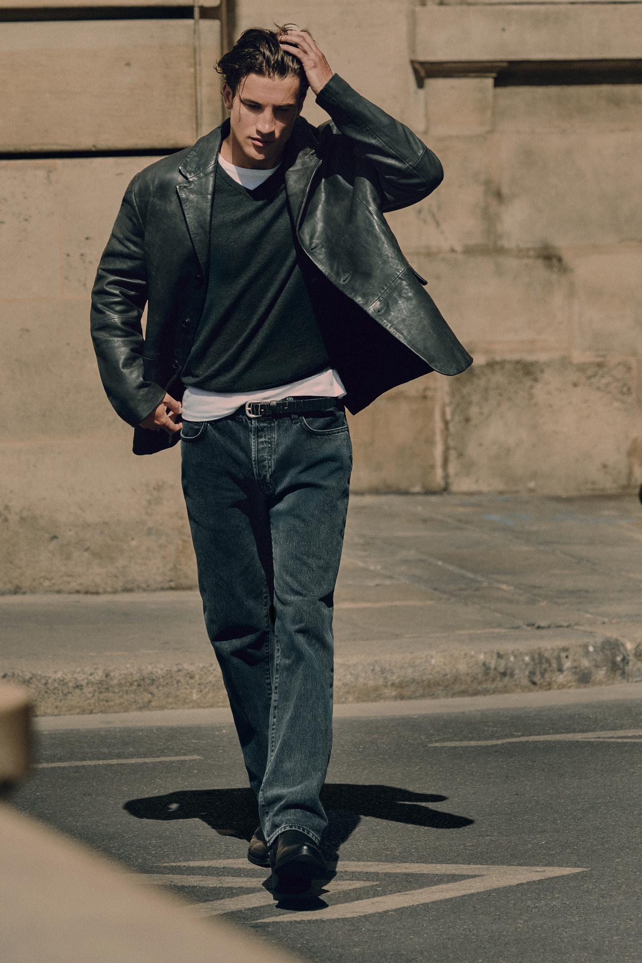 100% WOOL V-NECK SWEATER