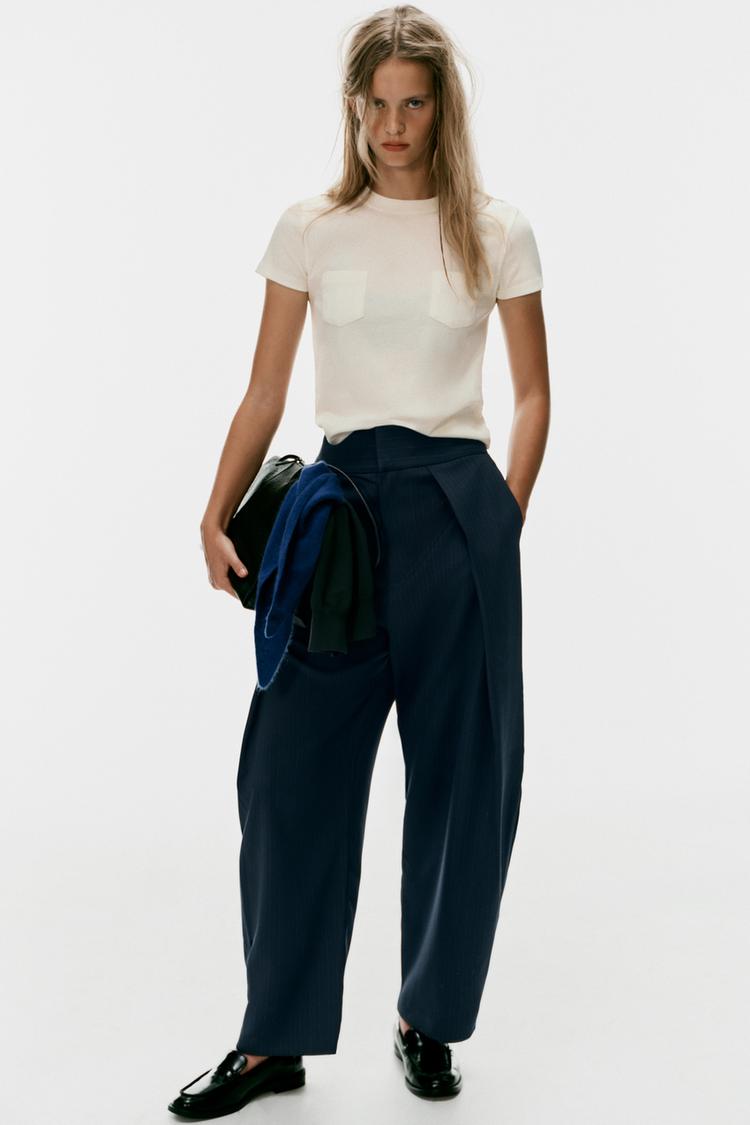 BALLOON PLEAT TROUSERS