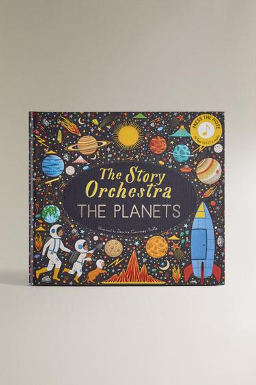 Zara THE STORY ORCHESTRA THE PLANETS Kids MUSICAL BOOK (ENGLISH) - Multicolored