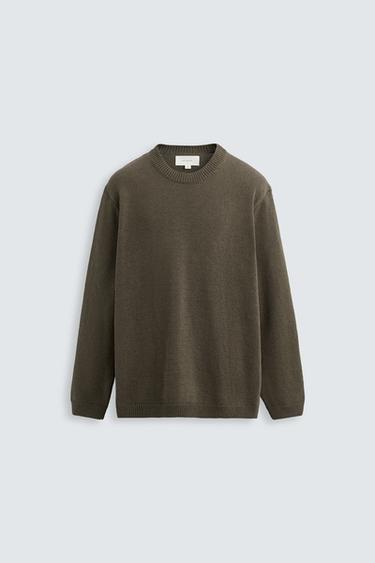 JERSEY MEZCLA ALGODÓN - Tierra de Zara