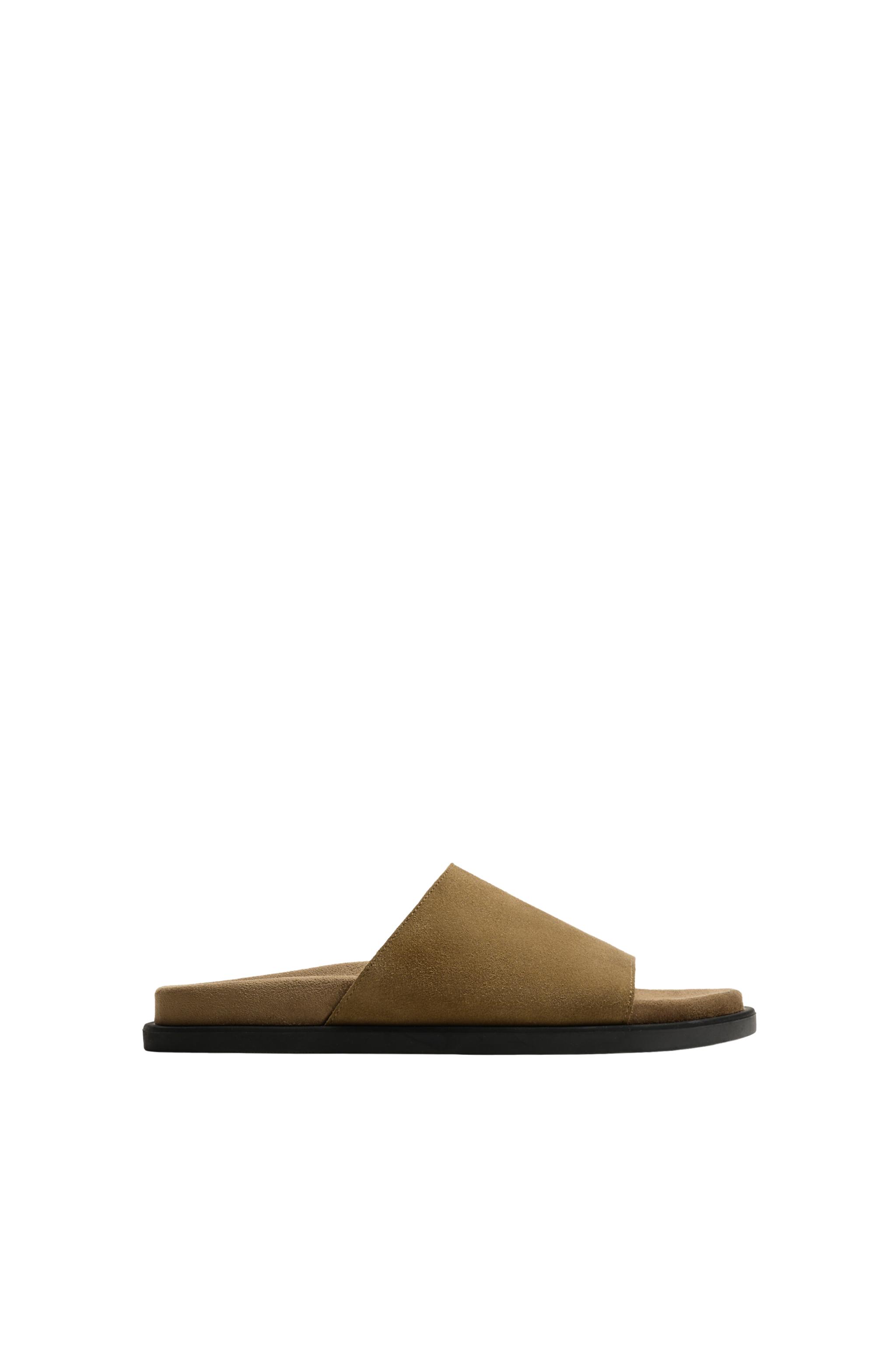 Sandales Bébé Zara Or à Velcro - Taille 17/18 - Cuir Véritable - Neuf Sans Emballage