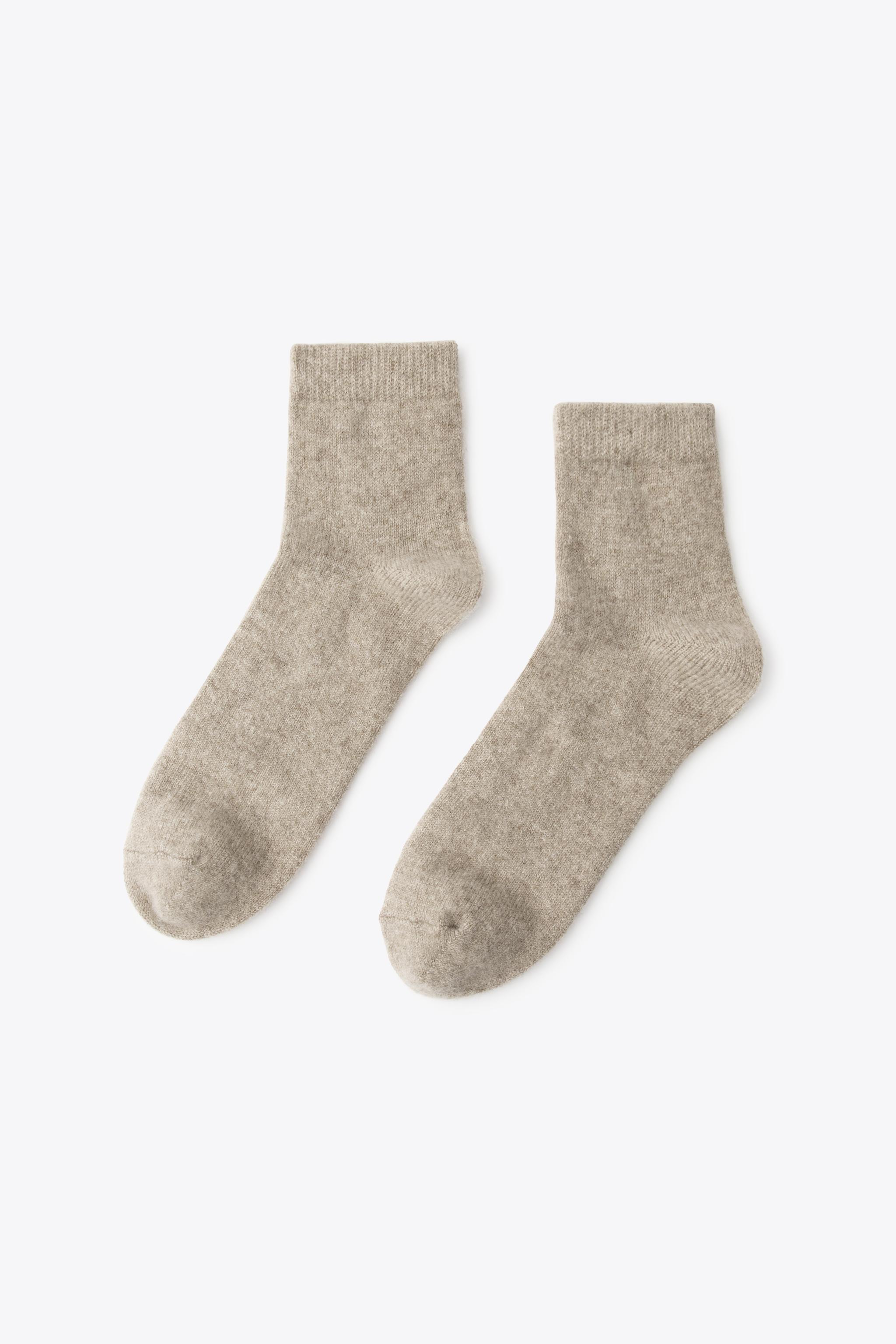 カシミア ソックス - ブラック | ZARA Japan / 日本 カシミア ソックス - ブラック | ZARA Japan / 日本