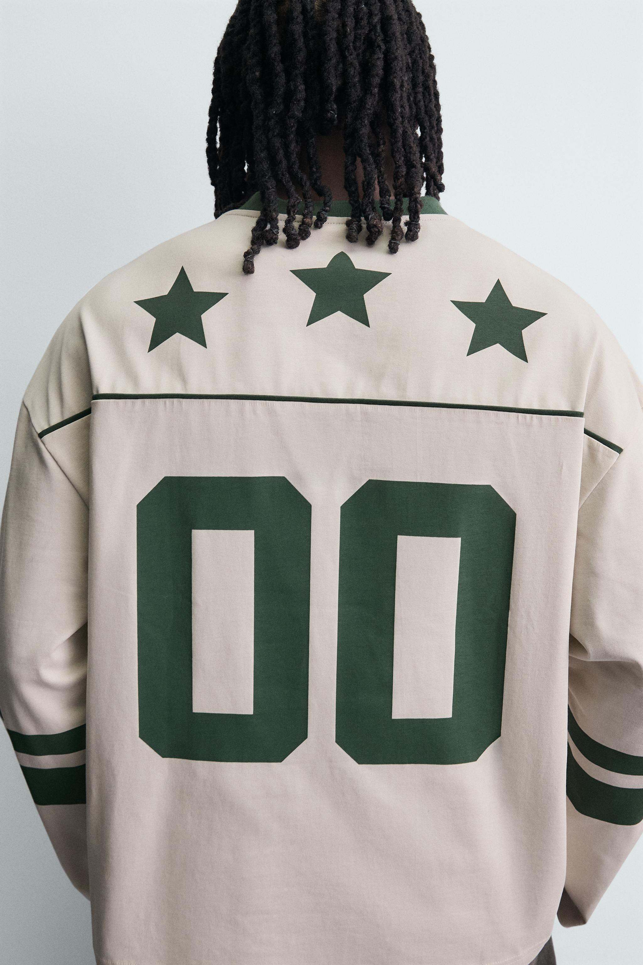 AMERICAN FOOTBALL PRINT T-SHIRT