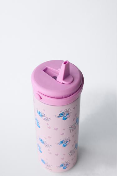 LILO & STITCH © DISNEY STEEL BOTTLE 600ML - Light blue by Zara - Image 1