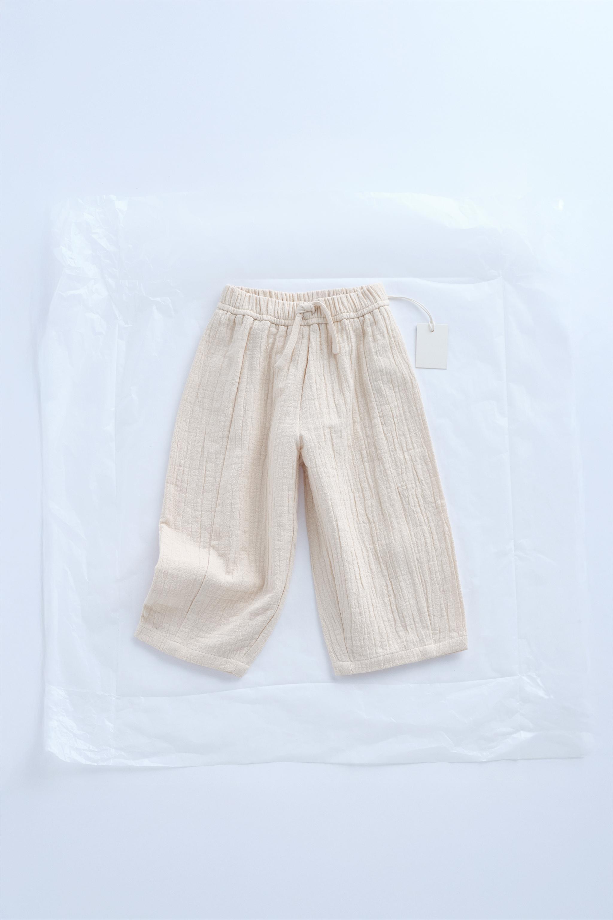 ZARA TIMELESS - テクスチャー入りバルーンパンツ - エクリュ