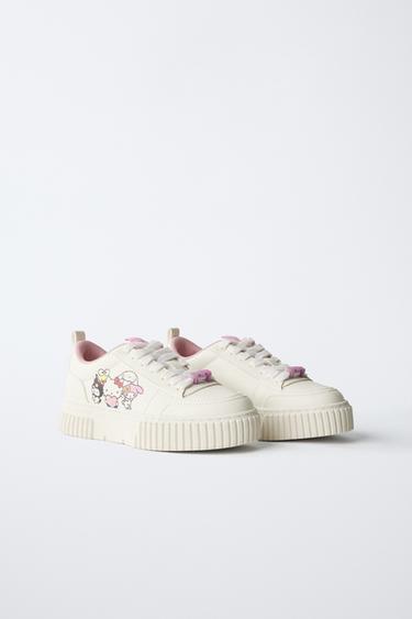 HELLO KITTY © SANRIO SNEAKERS - White by Zara - Image 1