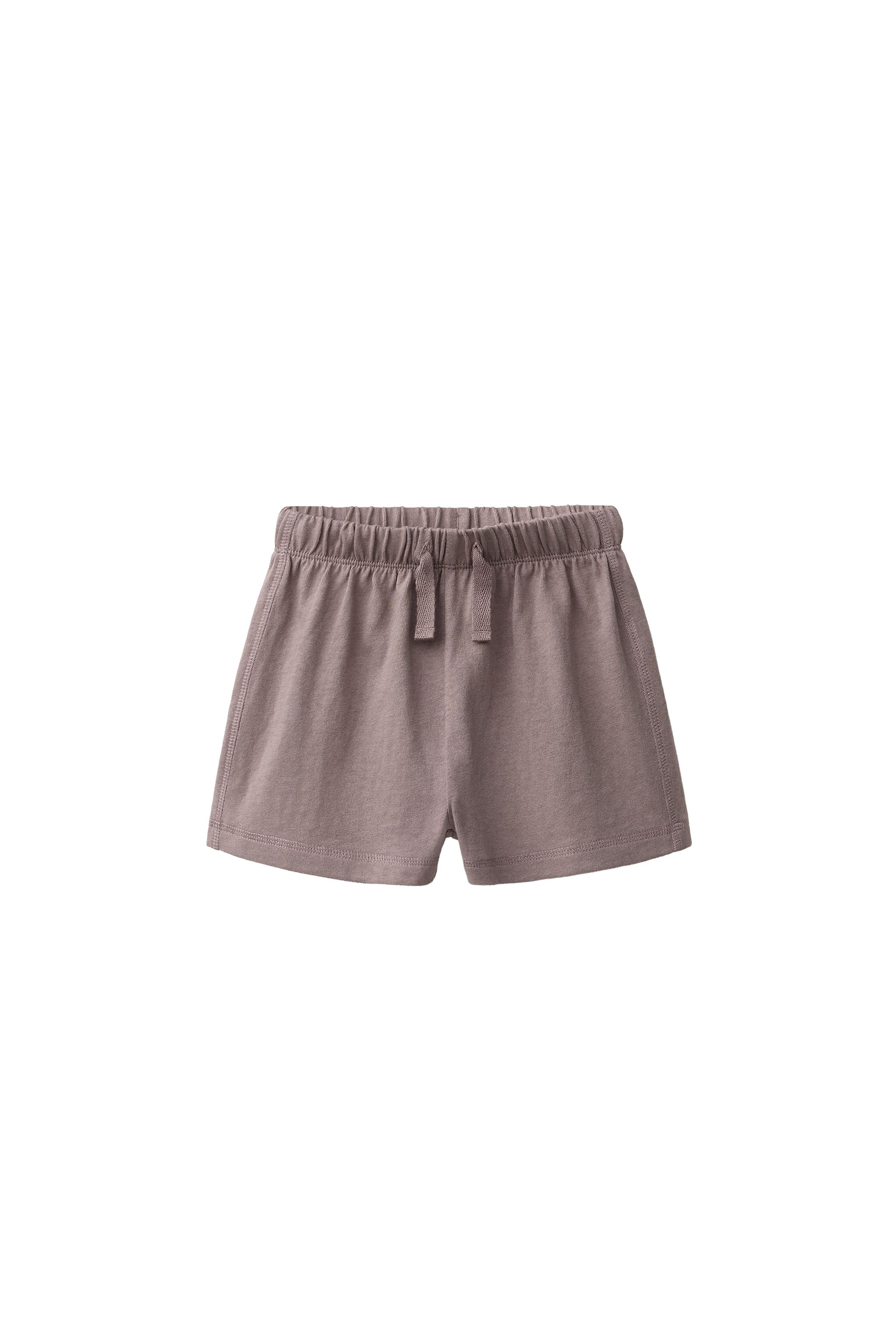 OVERSIZE STITCHED BERMUDA SHORTS - Brown / Taupe | ZARA Turkey