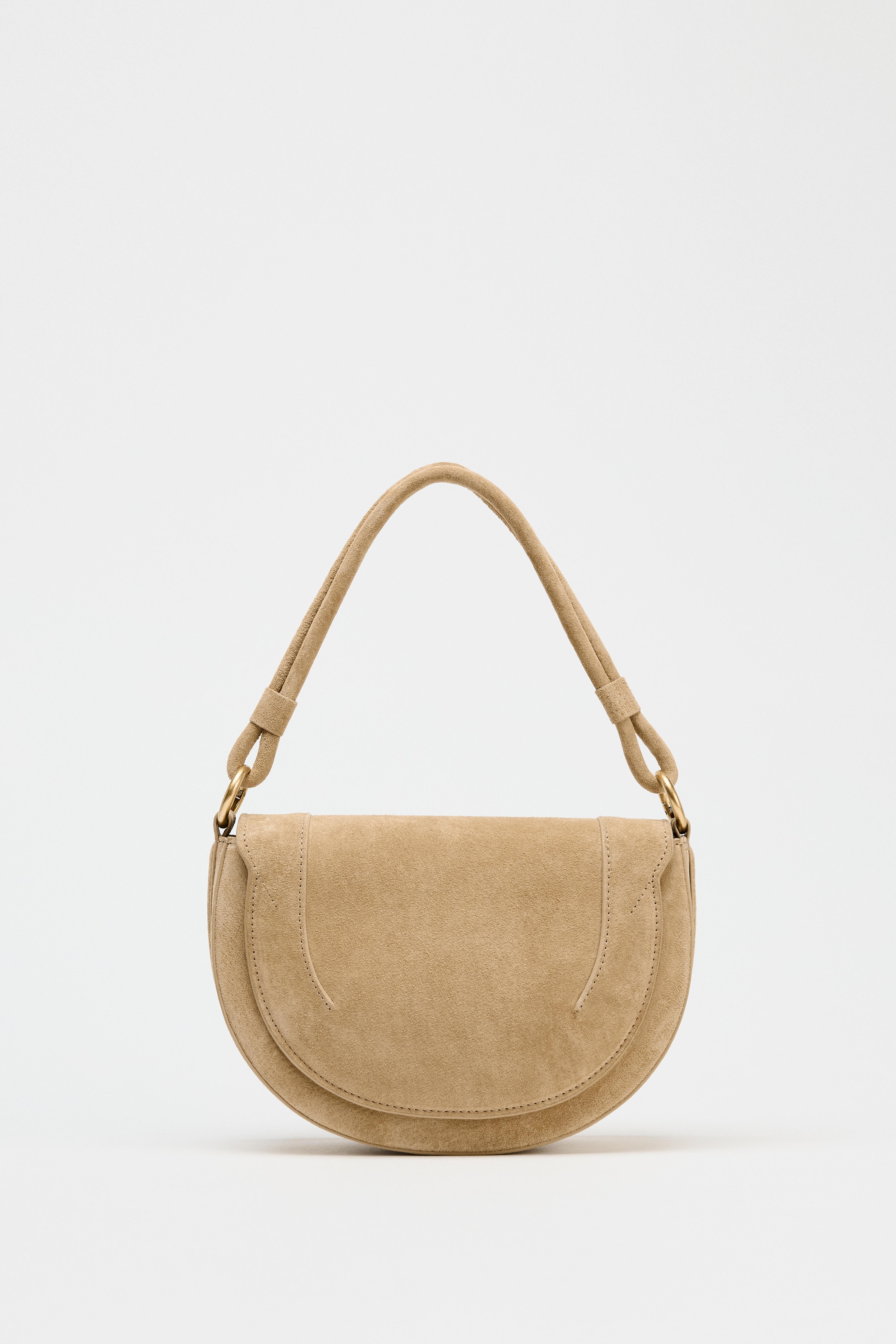 zara genuine leather SRPLS CONNECTION Bag Black $169 | eBay