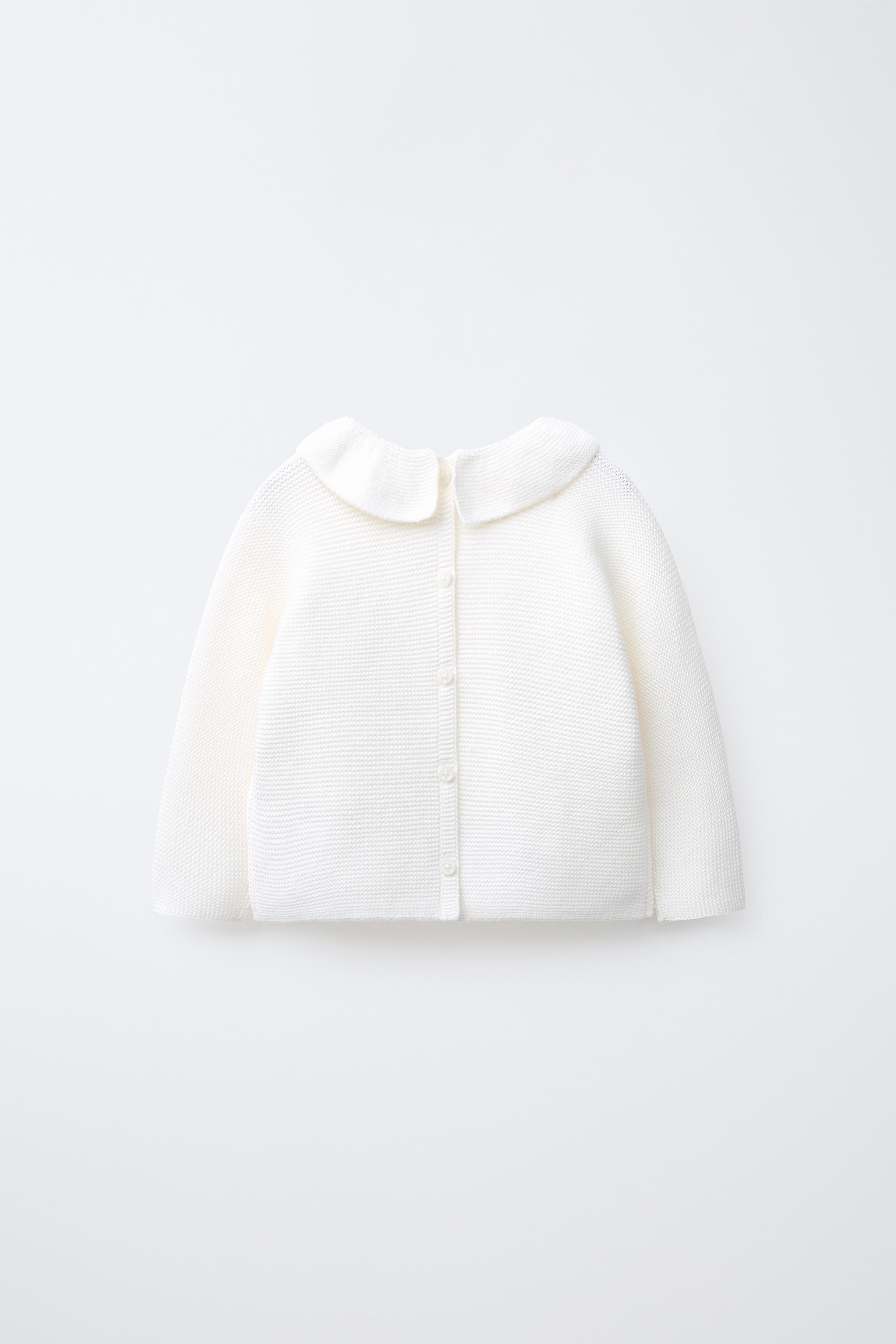 【PALEJADE】Collar Knit T Cashmere lace jumper with polo shirt collar – Barrie