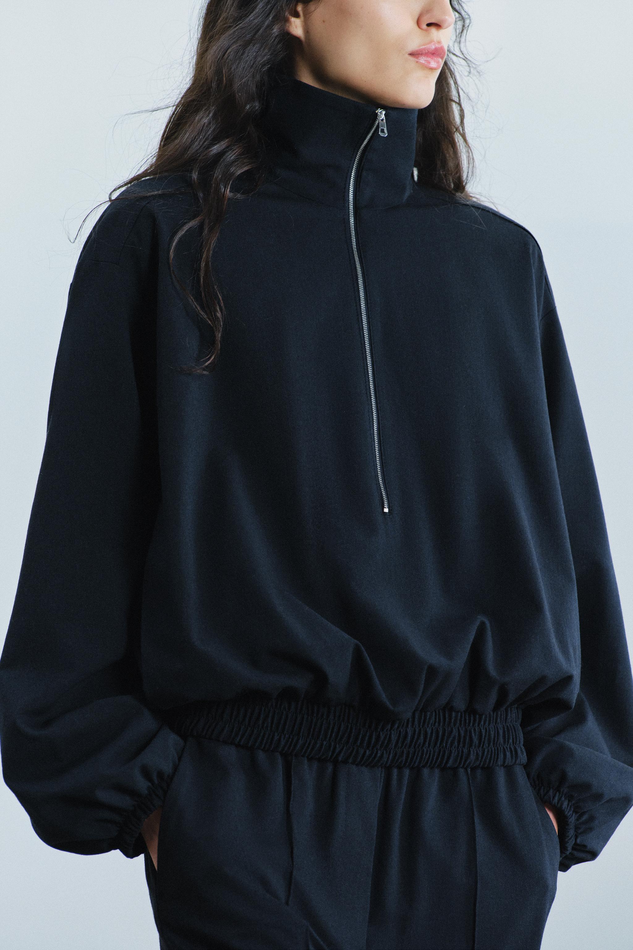 ZW COLLECTION ZIP BOMBER JACKET