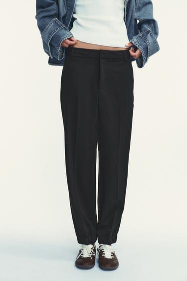 PANTALÓN JOGGER - Negro de Zara