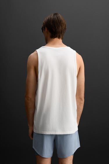 TRAINING TANK TOP - White by Zara - Image 2