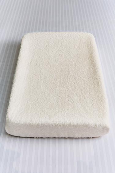 COTTON TERRY CHANGING MAT COVER - striped by Zara