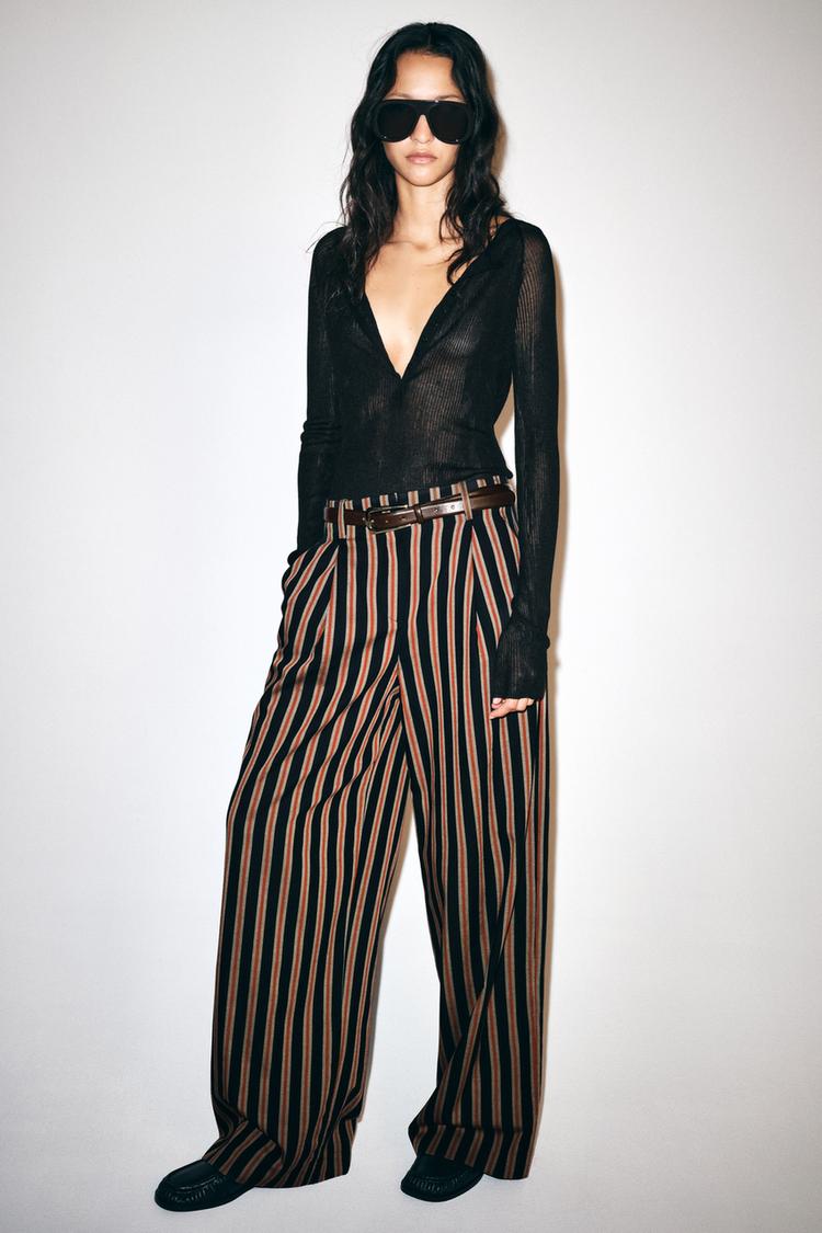 ZW COLLECTION PLEATED TROUSERS