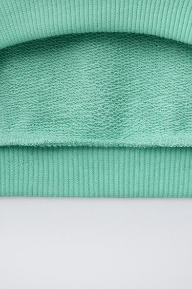 SWEAT IMPRIMÉ SURF - vert délavé de Zara - Image 3