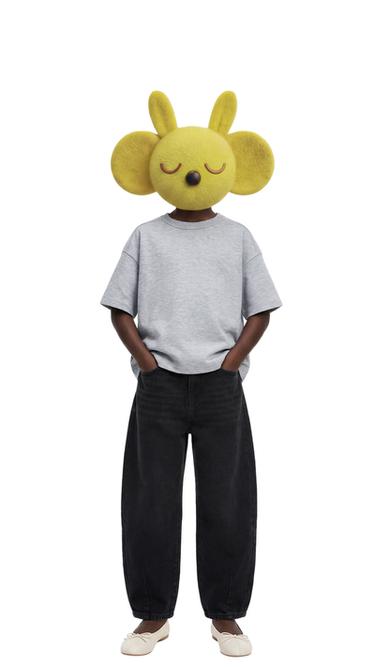 BASIC INTERLOCK T-SHIRT - Grey marl by Zara