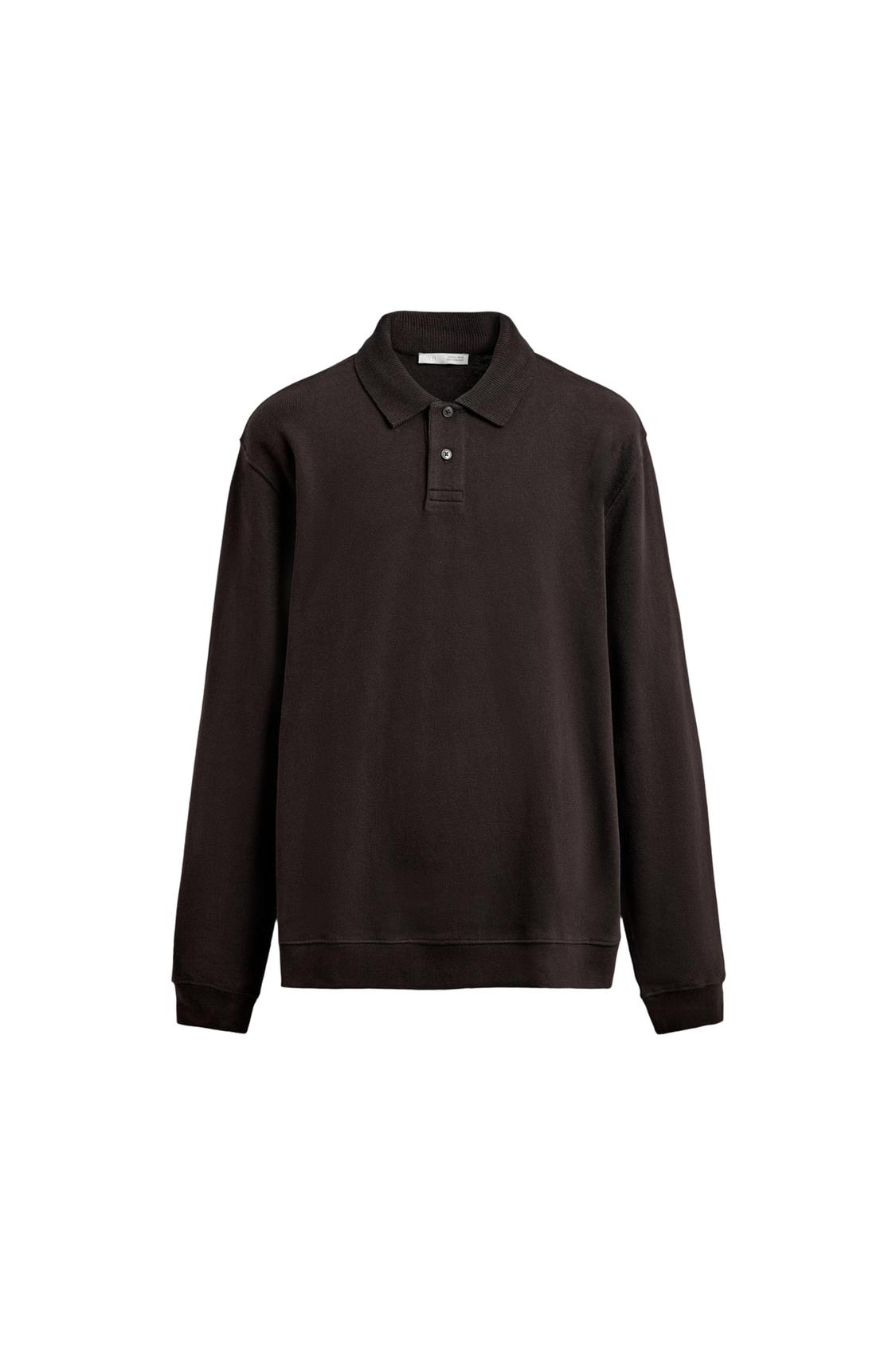 BASIC STRUCTURED POLO SHIRT - Image 5