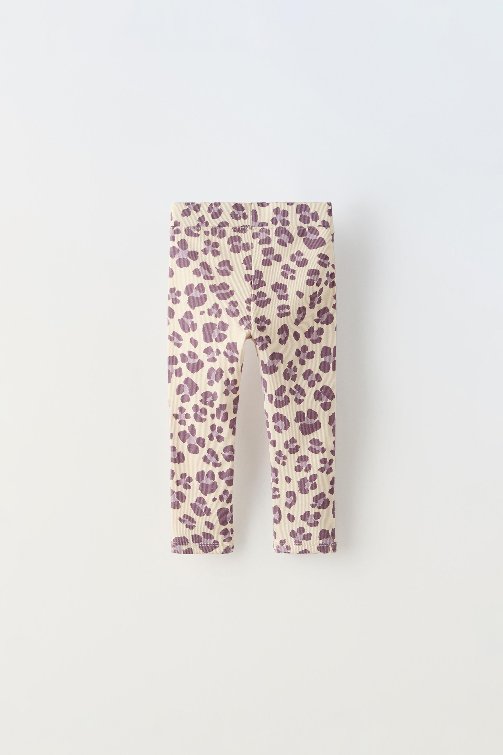 Animal print leggings zara online