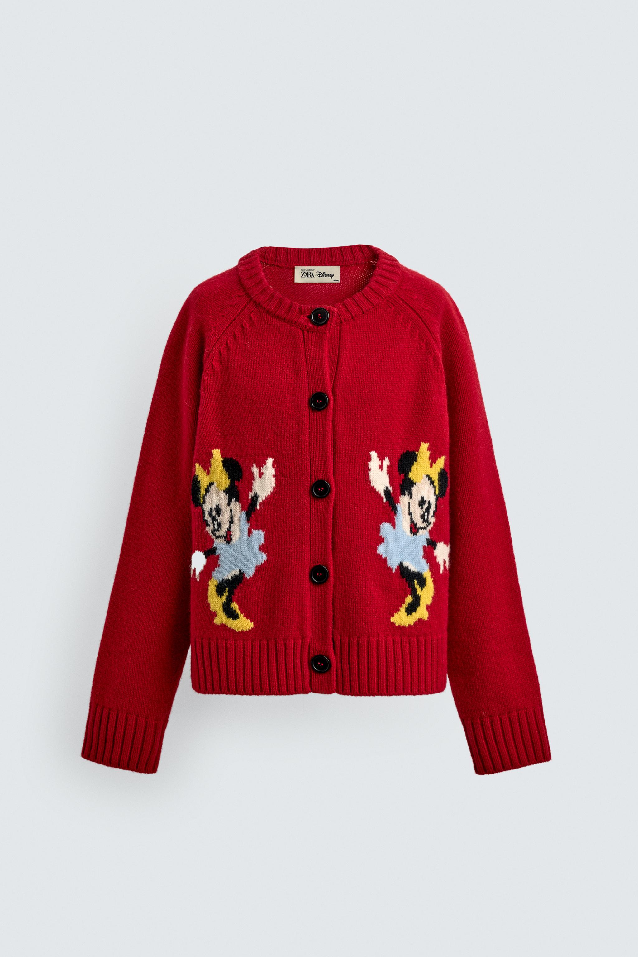 CARDIGAN LAINE MINNIE MOUSE HARRY LAMBERT FOR ZARA X DISNEY
