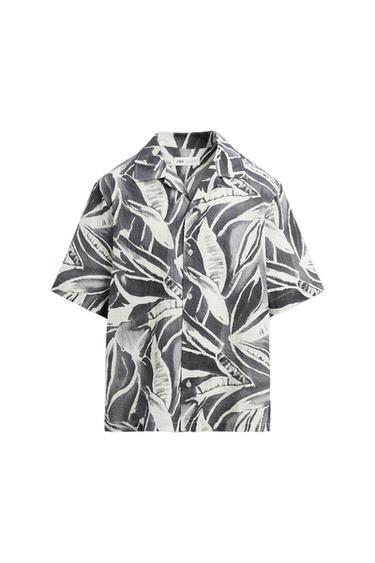 CAMISA SEERSUCKER ESTAMPADO