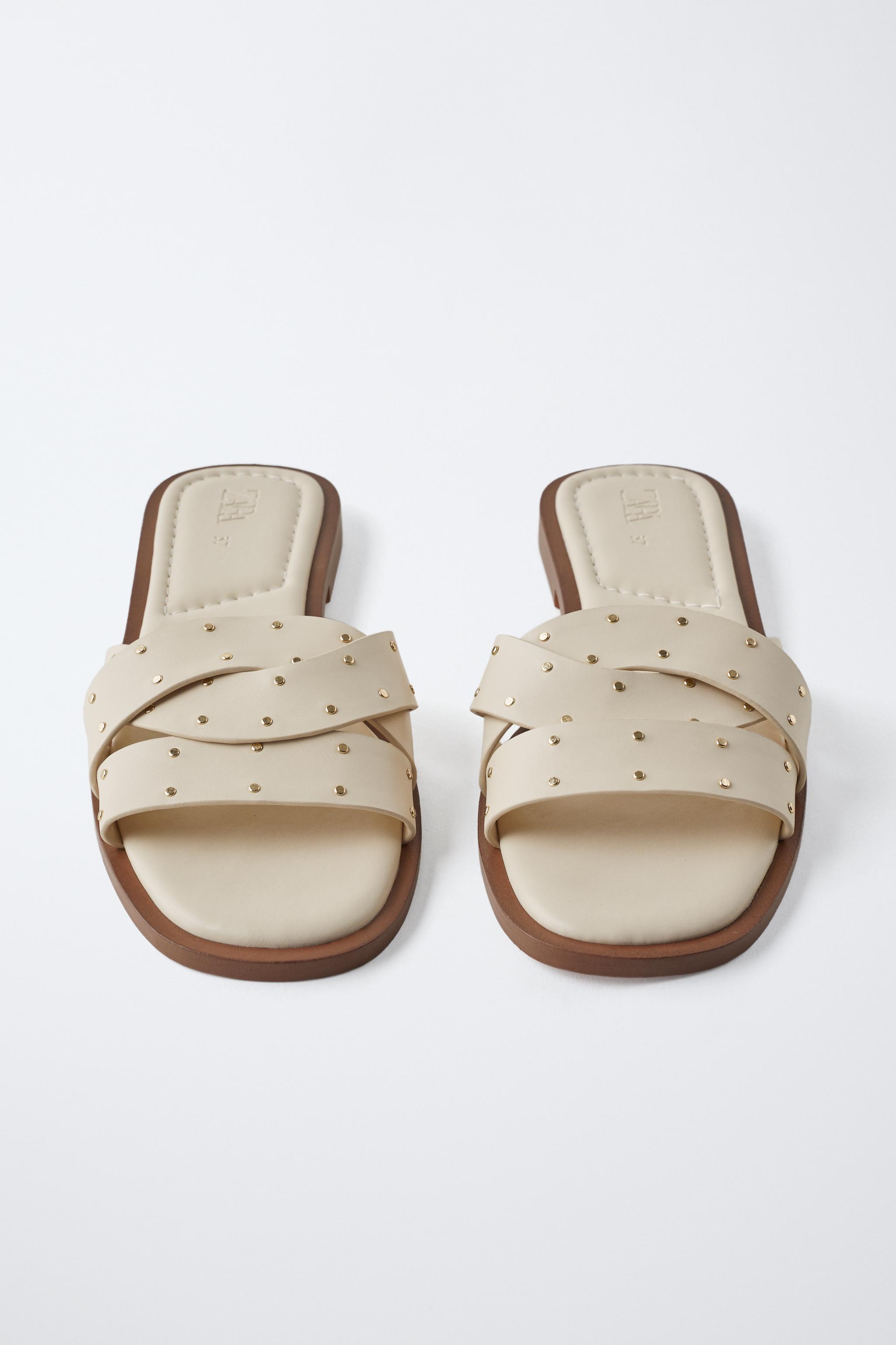 ★ZARA★ FLAT LEATHER SLIDER SANDALS WITH STUDS 12608530002-e1.jpg?ts=