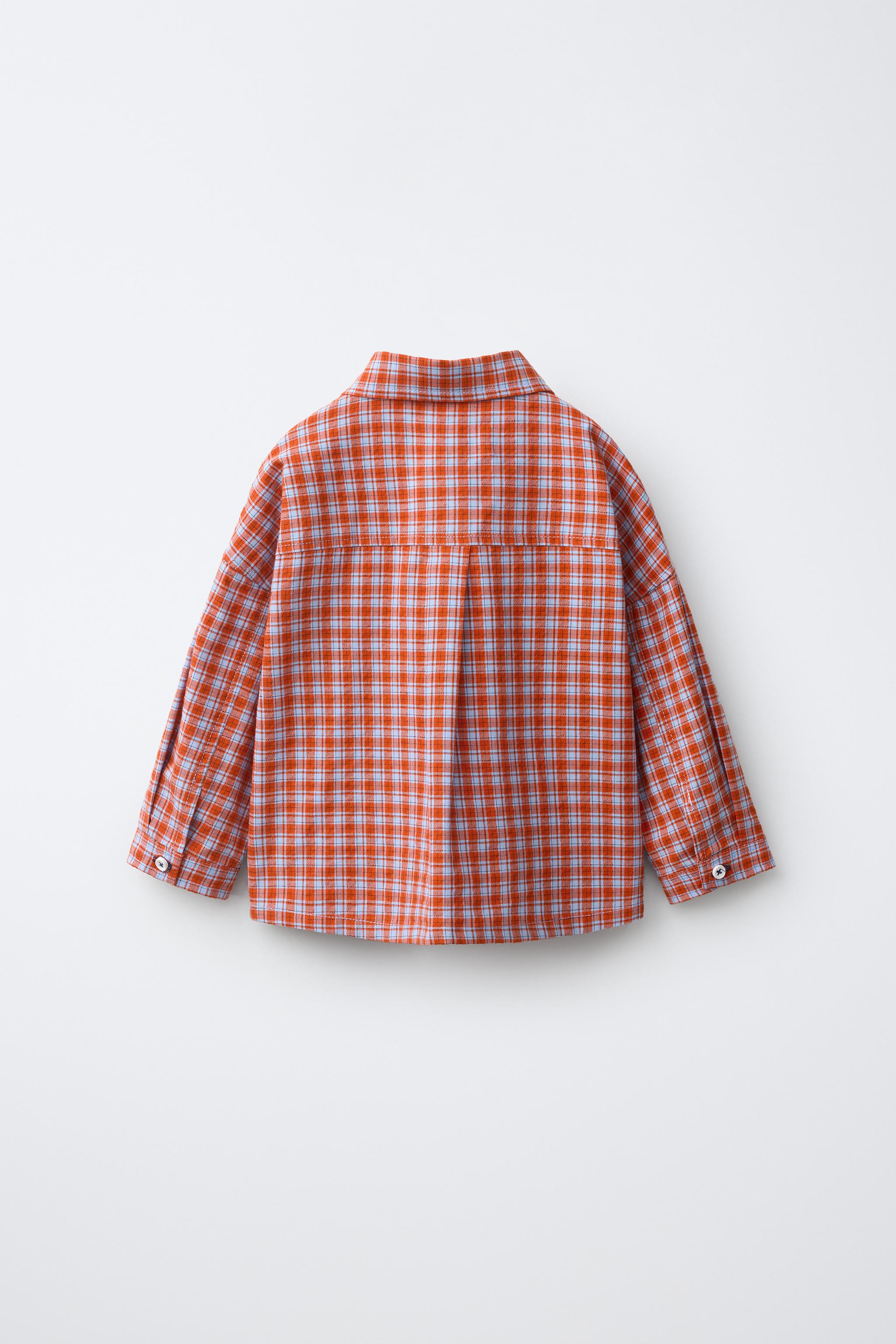 ZARA TIMELESS - CHEMISE À IMPRIMÉ CARREAUX