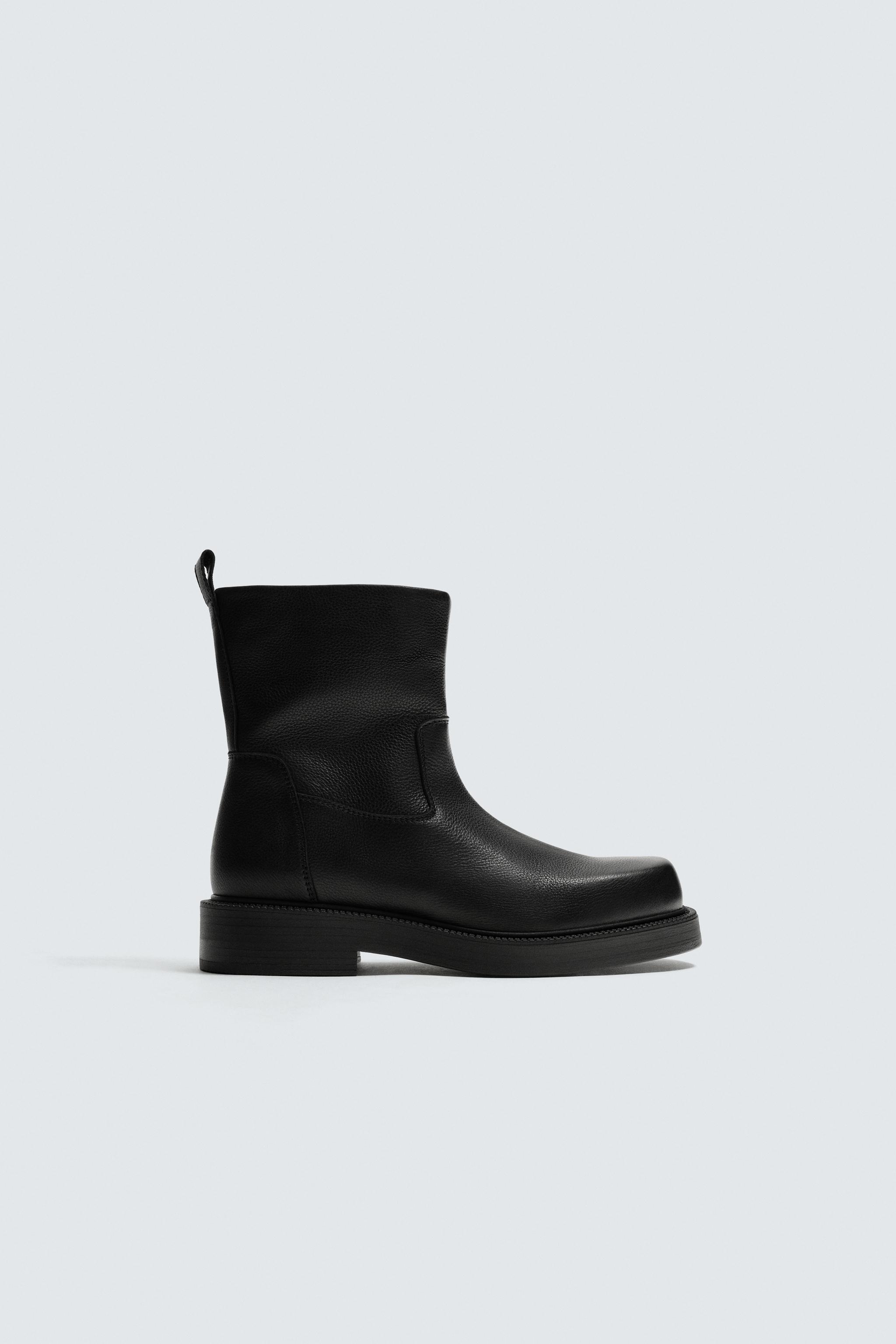 zbasp 様 ZARA スクエアトゥ サイドゴアブーツ ブラック EU41 zbasp 様 ZARA スクエアトゥ サイドゴアブーツ ブラック EU41