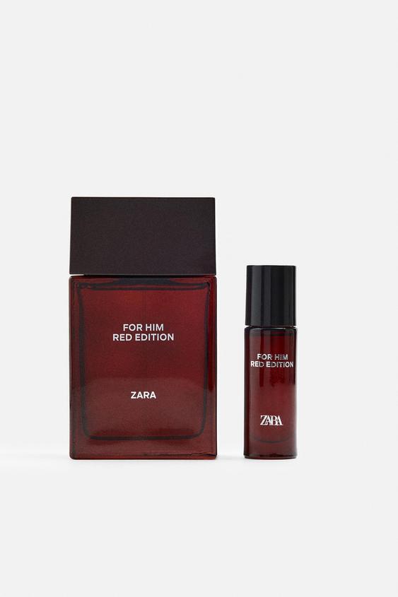 zara for him red edition woda perfumowana 100 ml   zestaw 