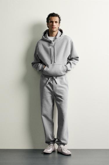 BASIS-JOGGINGHOSE - Grau meliert von Zara