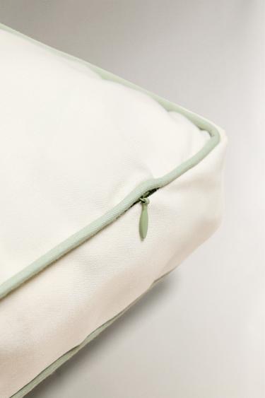COUSSIN DOSSIER BANQUETTE D’EXTÉRIEUR UNIE - Écru de Zara - Image 4