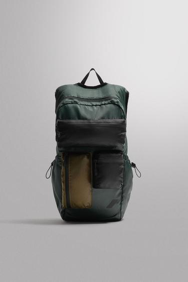 25L MULTI-POCKET SPORTS BACKPACK - Multicoloured by Zara