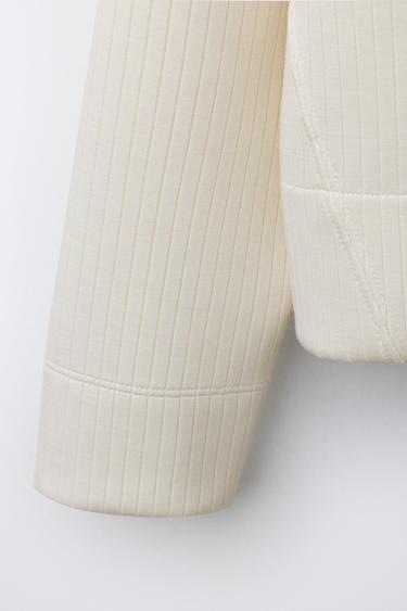 SLOGAN SWEATSHIRT - Ecru by Zara - Image 3