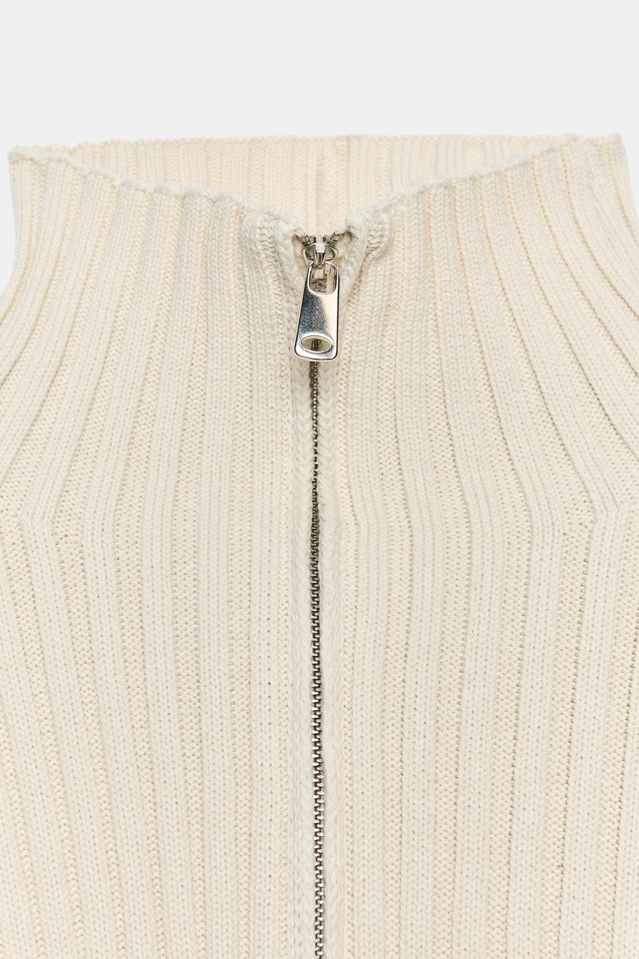 RIBBED KNIT JUMPER