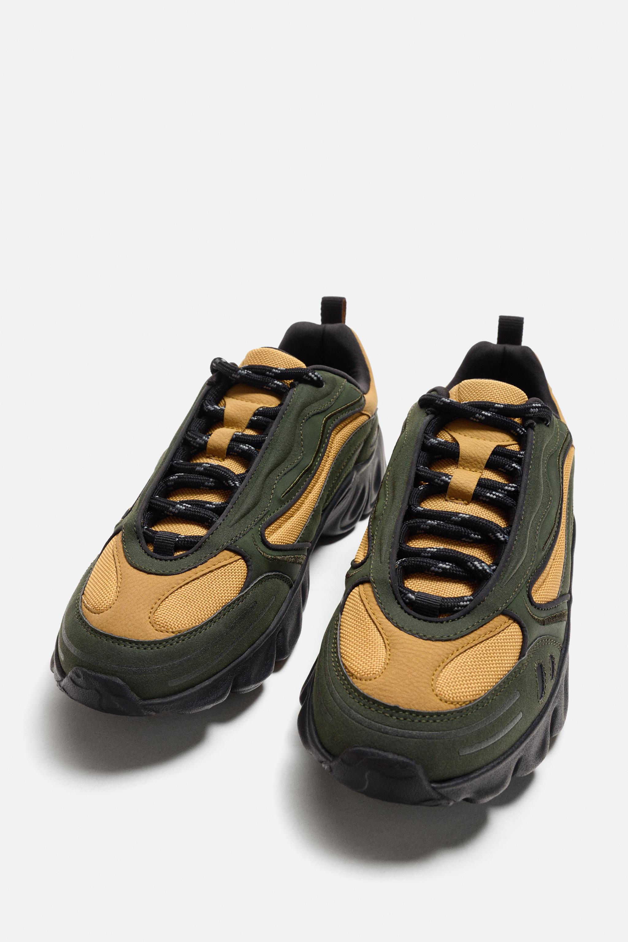 チャンキーソールスニーカー - ホワイト | ZARA Japan / 日本