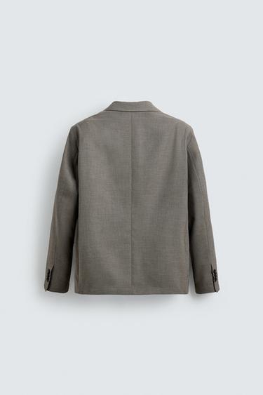 COMFORT SUIT BLAZER - Beige by Zara - Image 7