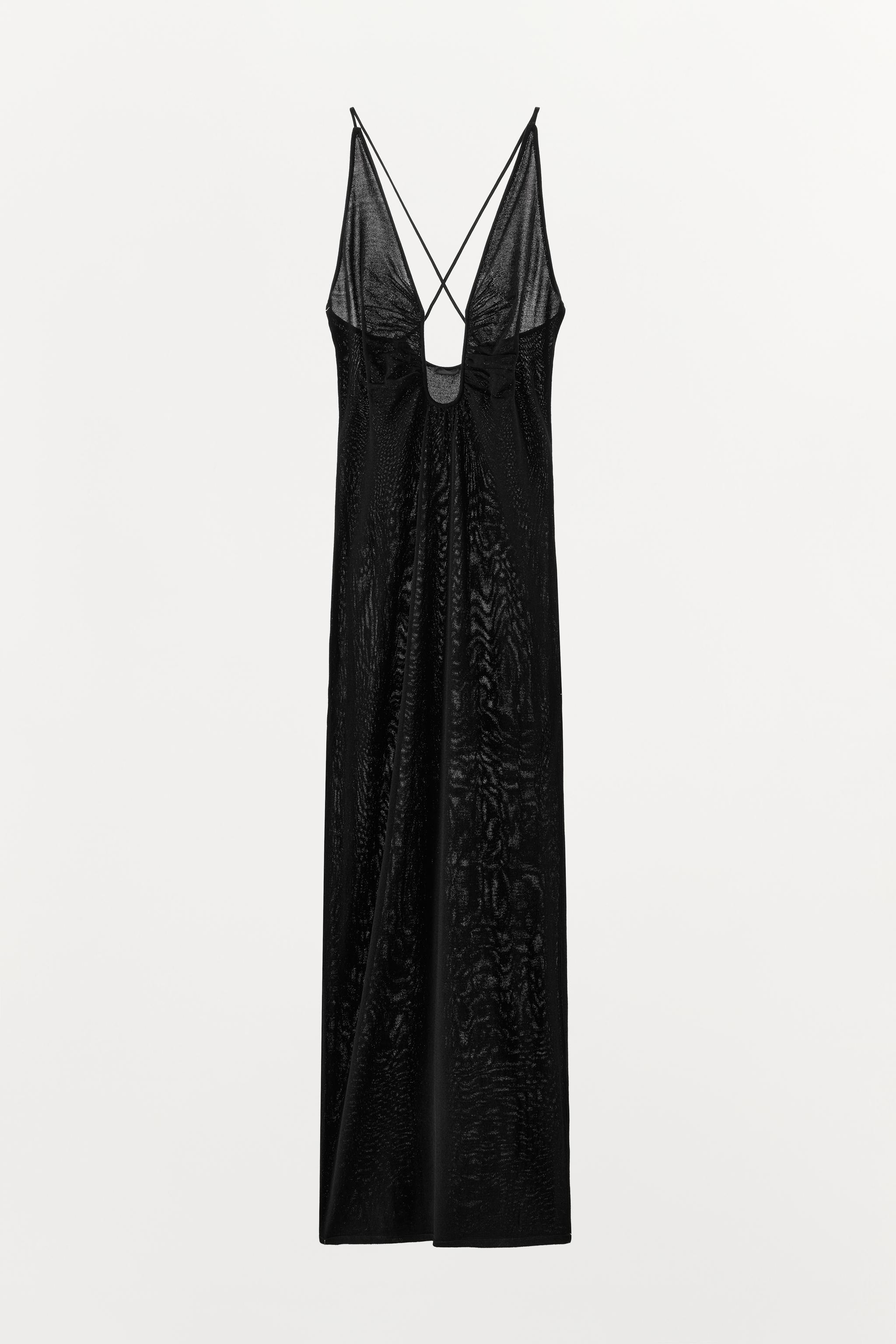 Zara LONG KNIT DRESS — фото 7