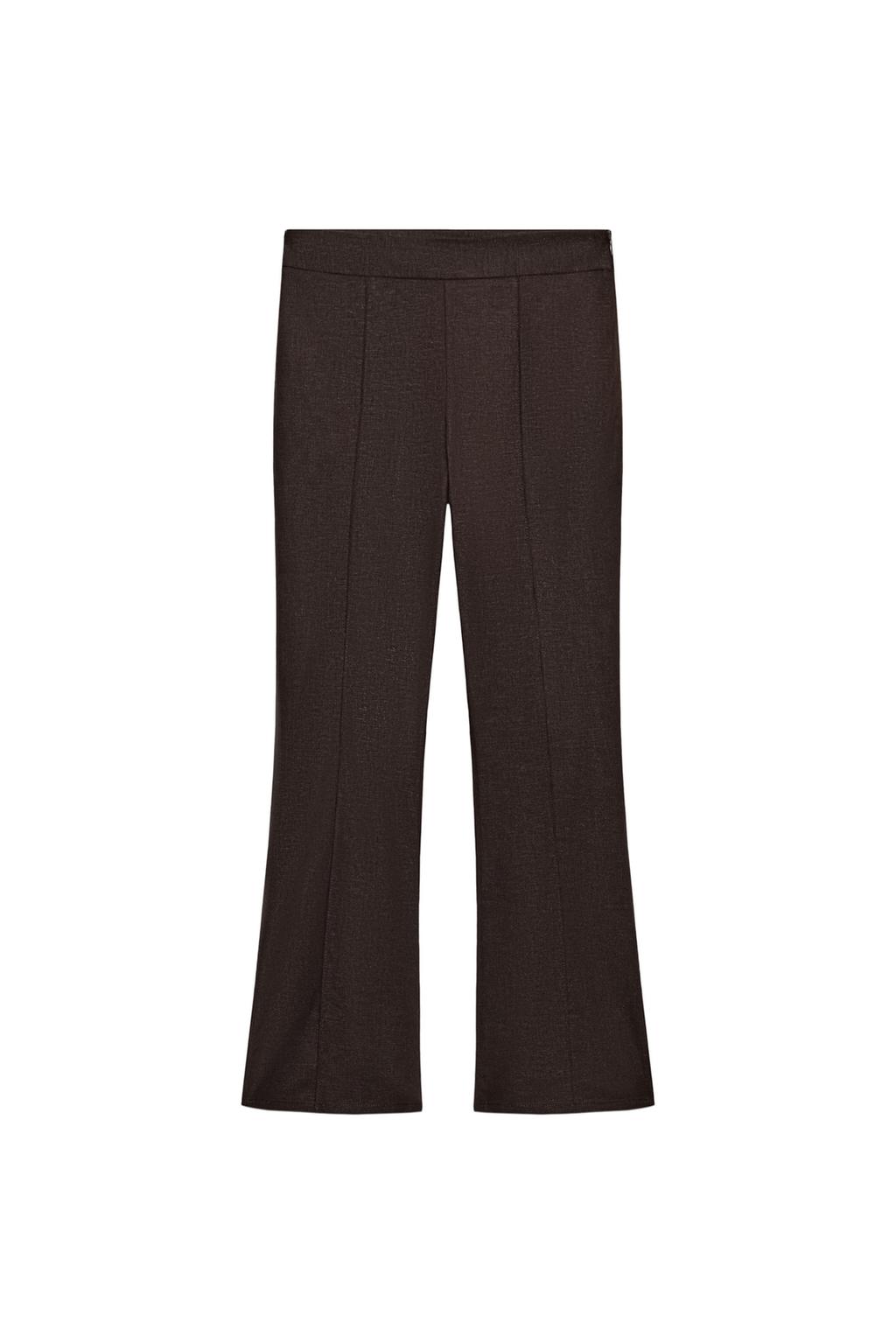 MINI FLARE LINEN PANTS - image 3
