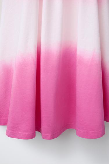 ROBE À BRETELLES TIE DYE - Rose de Zara - Image 3