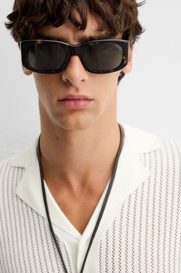 CHEMISE EN MAILLE AJOURÉE - Écru de Zara - Image 5