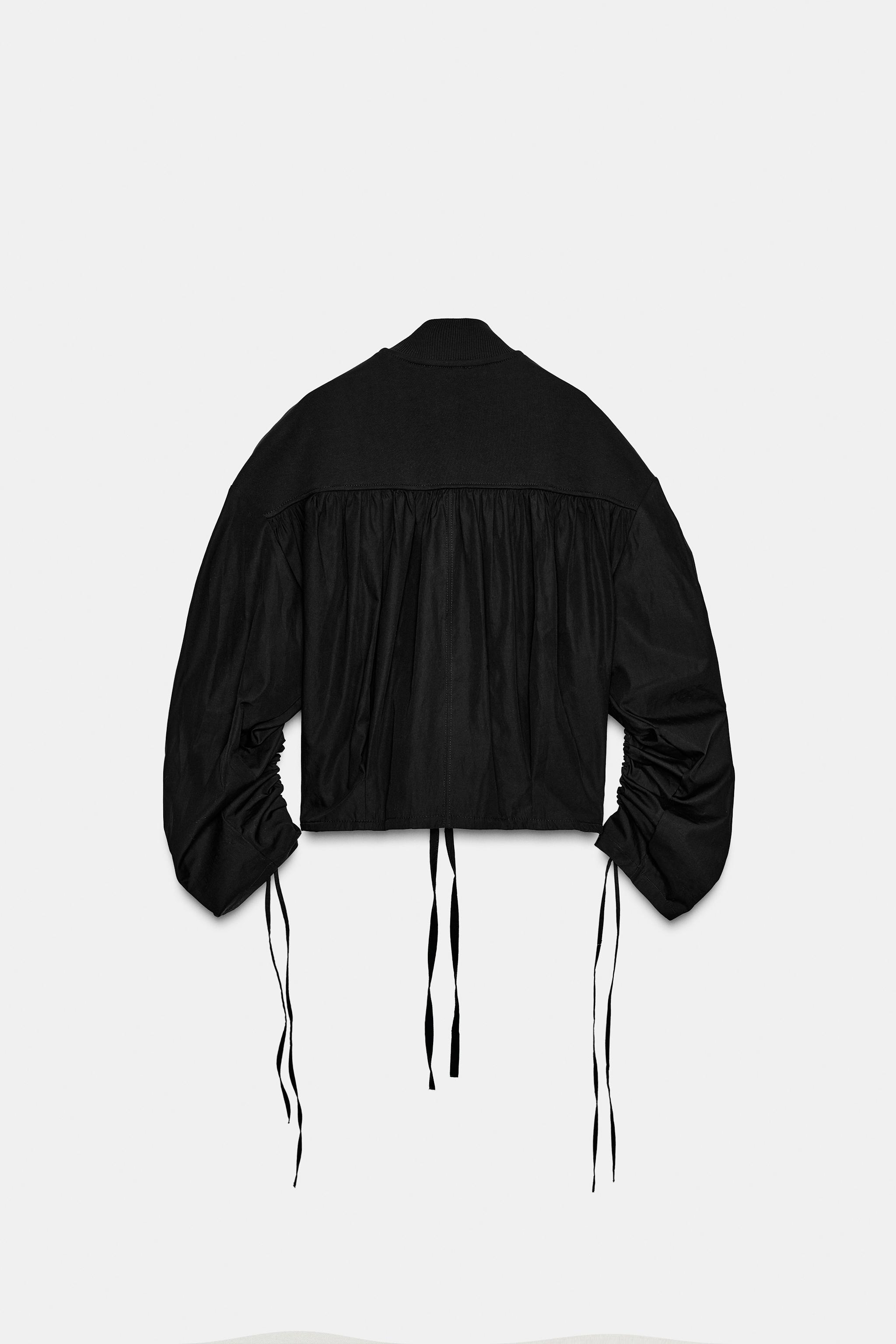 ✨美品✨ザラ ボマージャケット カウレザー ヴィンテージ加工 ジップアップ ✨美品✨ザラ ボマージャケット カウレザー ヴィンテージ加工