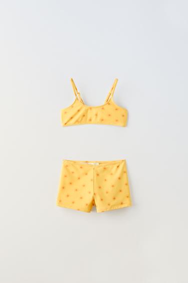 AGES 6-14 / SUN SURF BIKINI - Yellow by Zara