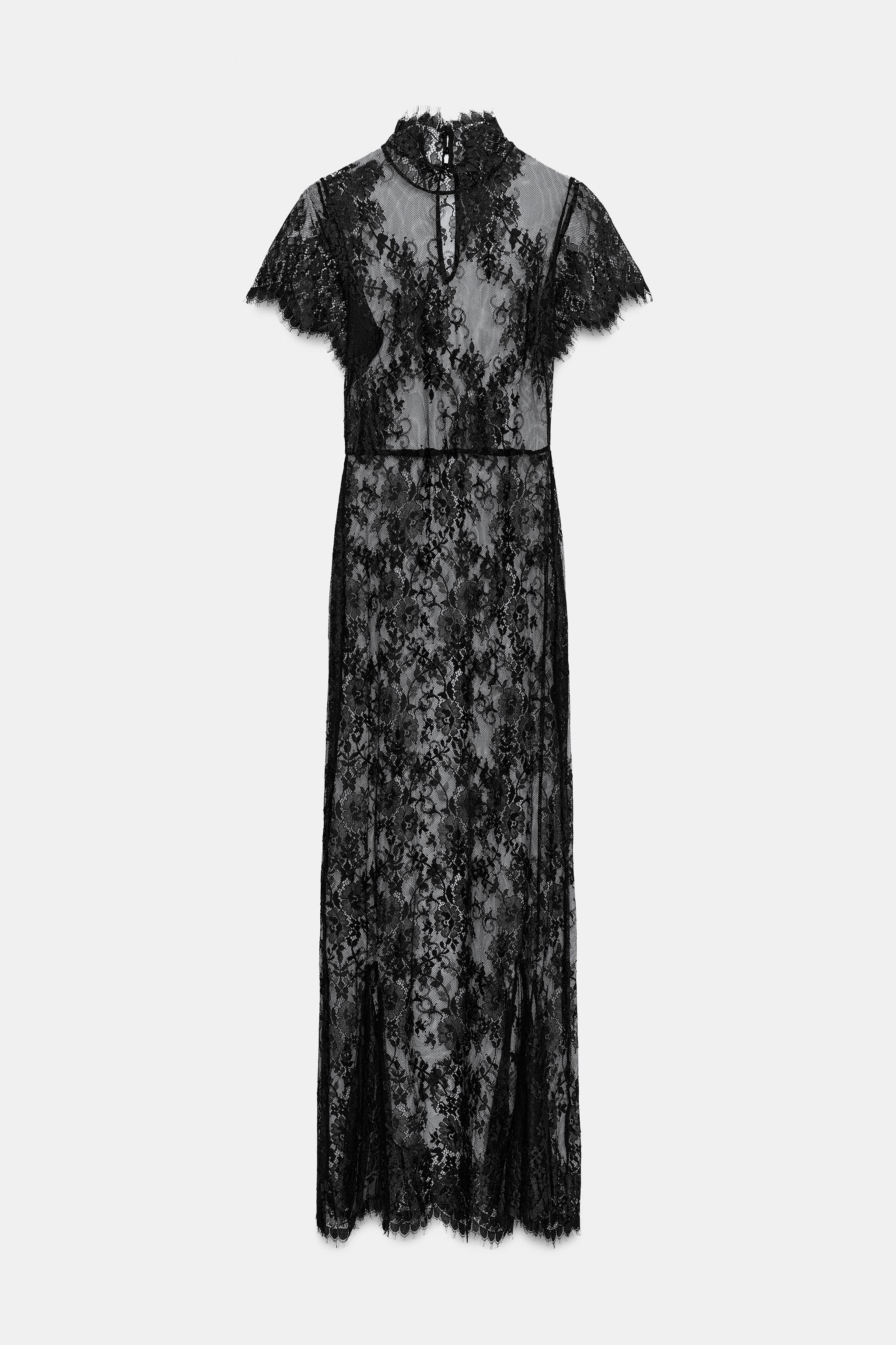 ZW COLLECTION LACE MAXI DRESS