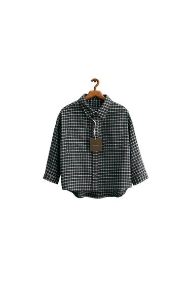 ZARA TIMELESS - CAMISA SOFT CUADRO VICHY - Multicolor de Zara