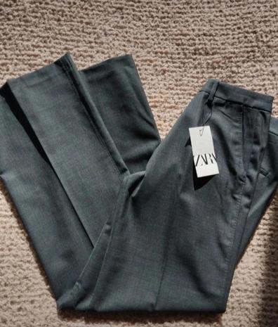 ZW COLLECTION WOOL STRAIGHT-LEG TROUSERS - Image 7