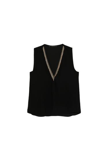 V-NECK TOP