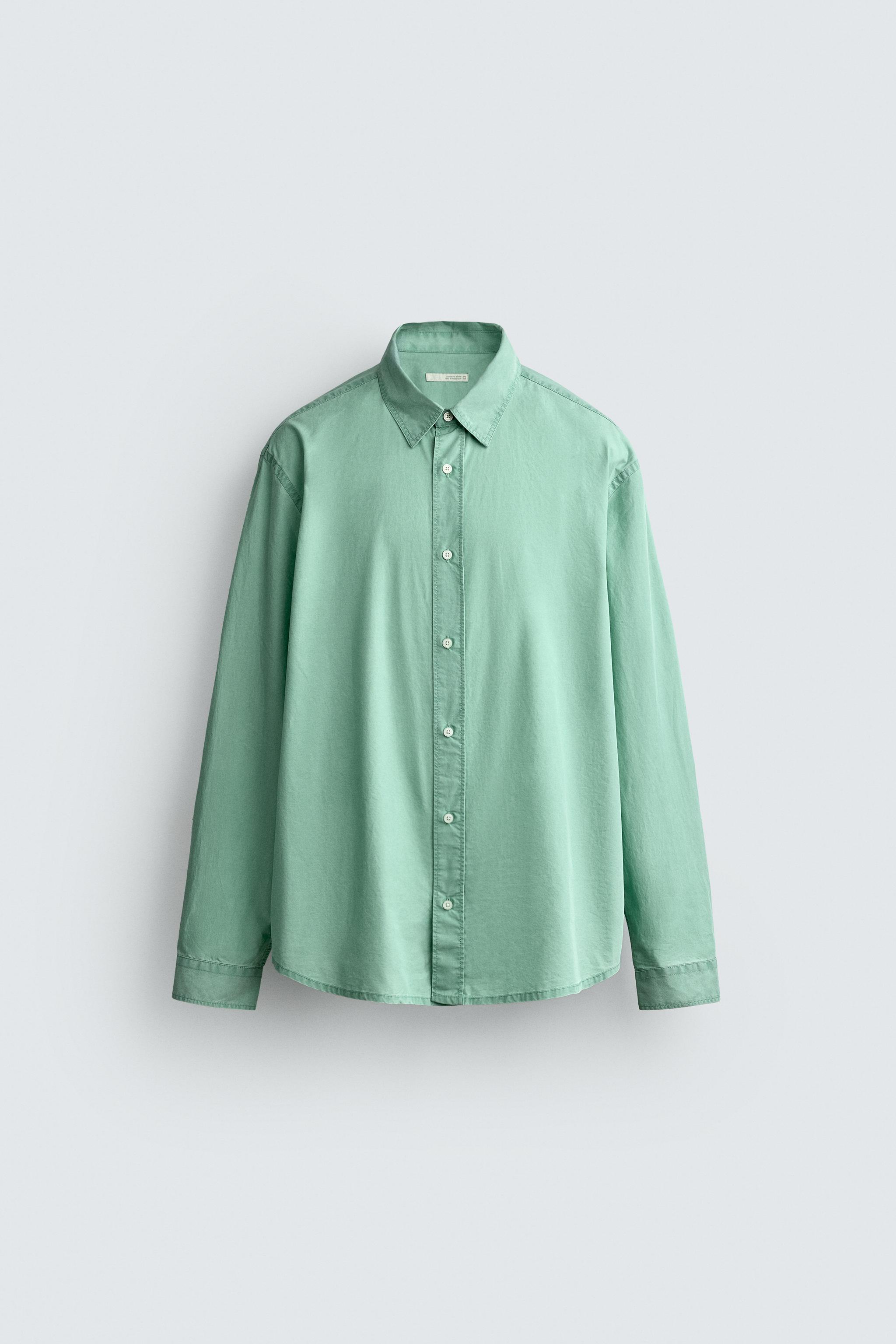 CHEMISE LAVÉE REGULAR FIT