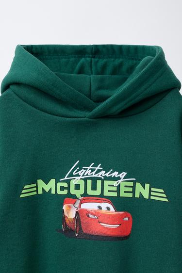 CARS LIGHTNING MCQUEEN © DISNEY PRINTED HOODIE - Bottle green de Zara - Image 2